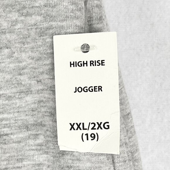 No Boundaries Women High Rise Sherpa-Lined Grey Joggers XXL Ribbed Waistband NWT - Picture 6 of 12